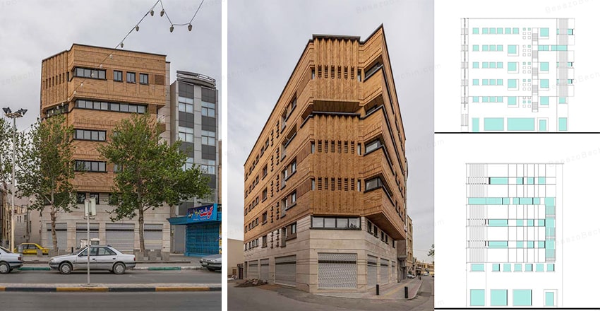 8 طراحی برتر نمای ساختمان ایرانی + تصاویر